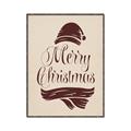 Picture of Merry Christmas _GroupedProduct_Rectangle_Portrait_Canvas_Framed_