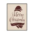 Picture of Merry Christmas _GroupedProduct_Rectangle_Portrait_Canvas_Framed_