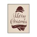 Picture of Merry Christmas _GroupedProduct_Rectangle_Portrait_Canvas_Framed_