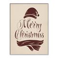 Picture of Merry Christmas _GroupedProduct_Rectangle_Portrait_Canvas_Framed_