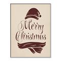 Picture of Merry Christmas _GroupedProduct_Rectangle_Portrait_Canvas_Framed_