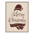 Picture of Merry Christmas _GroupedProduct_Rectangle_Portrait_Canvas_Framed_