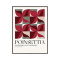 Picture of Poinsettia _GroupedProduct_Rectangle_Portrait_Canvas_Framed_
