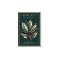 Picture of Holly Jolly _GroupedProduct_Rectangle_Portrait_Canvas_Framed_