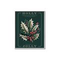 Picture of Holly Jolly _GroupedProduct_Rectangle_Portrait_Canvas_Framed_