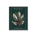 Picture of Holly Jolly _GroupedProduct_Rectangle_Portrait_Canvas_Framed_