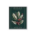 Picture of Holly Jolly _GroupedProduct_Rectangle_Portrait_Canvas_Framed_