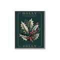 Picture of Holly Jolly _GroupedProduct_Rectangle_Portrait_Canvas_Framed_