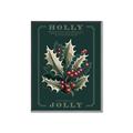 Picture of Holly Jolly _GroupedProduct_Rectangle_Portrait_Canvas_Framed_