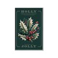 Picture of Holly Jolly _GroupedProduct_Rectangle_Portrait_Canvas_Framed_