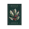 Picture of Holly Jolly _GroupedProduct_Rectangle_Portrait_Canvas_Framed_