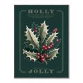 Picture of Holly Jolly _GroupedProduct_Rectangle_Portrait_Canvas_Framed_