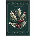 Picture of Holly Jolly _GroupedProduct_Rectangle_Portrait_Canvas_Framed_