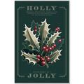 Picture of Holly Jolly _GroupedProduct_Rectangle_Portrait_Canvas_Framed_