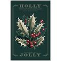 Picture of Holly Jolly _GroupedProduct_Rectangle_Portrait_Canvas_Framed_