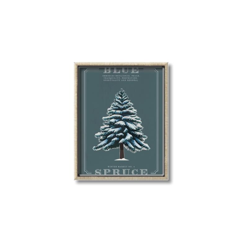 Picture of Blue Spruce _GroupedProduct_Rectangle_Portrait_Canvas_Framed_