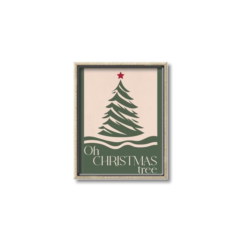 Picture of Oh Christmas Tree I _GroupedProduct_Rectangle_Portrait_Canvas_Framed_