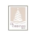 Picture of Oh Christmas Tree II _GroupedProduct_Rectangle_Portrait_Canvas_Framed_