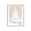 Picture of Oh Christmas Tree II _GroupedProduct_Rectangle_Portrait_Canvas_Framed_