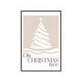 Picture of Oh Christmas Tree II _GroupedProduct_Rectangle_Portrait_Canvas_Framed_