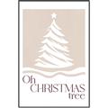 Picture of Oh Christmas Tree II _GroupedProduct_Rectangle_Portrait_Canvas_Framed_