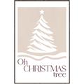 Picture of Oh Christmas Tree II _GroupedProduct_Rectangle_Portrait_Canvas_Framed_