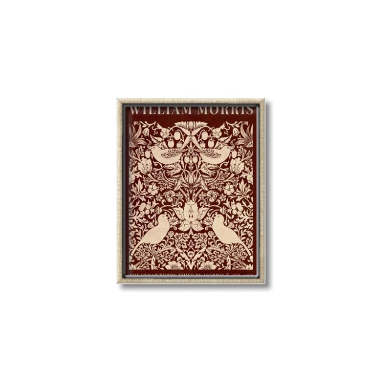 Picture of The Strawberry Thief _GroupedProduct_Rectangle_Portrait_Canvas_Framed_