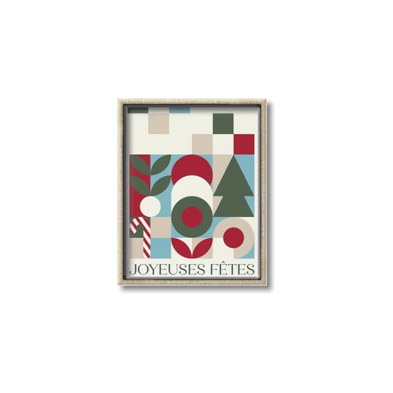 Picture of Joyeuses Fetes _GroupedProduct_Rectangle_Portrait_Canvas_Framed_