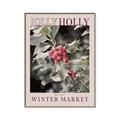 Picture of Holly Jolly Winter Market _GroupedProduct_Rectangle_Portrait_Canvas_Framed_
