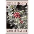 Picture of Holly Jolly Winter Market _GroupedProduct_Rectangle_Portrait_Canvas_Framed_
