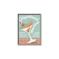 Picture of Gingerbread Martini _GroupedProduct_Rectangle_Portrait_Canvas_Framed_