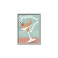 Picture of Gingerbread Martini _GroupedProduct_Rectangle_Portrait_Canvas_Framed_