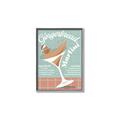 Picture of Gingerbread Martini _GroupedProduct_Rectangle_Portrait_Canvas_Framed_