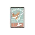 Picture of Gingerbread Martini _GroupedProduct_Rectangle_Portrait_Canvas_Framed_