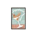 Picture of Gingerbread Martini _GroupedProduct_Rectangle_Portrait_Canvas_Framed_