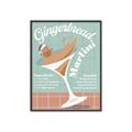 Picture of Gingerbread Martini _GroupedProduct_Rectangle_Portrait_Canvas_Framed_