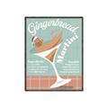Picture of Gingerbread Martini _GroupedProduct_Rectangle_Portrait_Canvas_Framed_