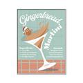 Picture of Gingerbread Martini _GroupedProduct_Rectangle_Portrait_Canvas_Framed_