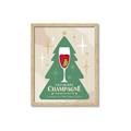 Picture of Holiday Cranberry Champagne _GroupedProduct_Rectangle_Portrait_Framed_Matted_