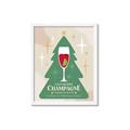 Picture of Holiday Cranberry Champagne _GroupedProduct_Rectangle_Portrait_Framed_Matted_