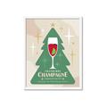 Picture of Holiday Cranberry Champagne _GroupedProduct_Rectangle_Portrait_Framed_Matted_
