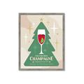 Picture of Holiday Cranberry Champagne _GroupedProduct_Rectangle_Portrait_Framed_Matted_