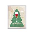 Picture of Holiday Cranberry Champagne _GroupedProduct_Rectangle_Portrait_Framed_Matted_