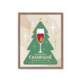 Picture of Holiday Cranberry Champagne _GroupedProduct_Rectangle_Portrait_Framed_Matted_