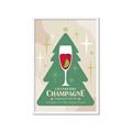 Picture of Holiday Cranberry Champagne _GroupedProduct_Rectangle_Portrait_Framed_Matted_