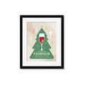 Picture of Holiday Cranberry Champagne _GroupedProduct_Rectangle_Portrait_Framed_Matted_