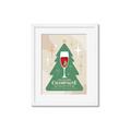 Picture of Holiday Cranberry Champagne _GroupedProduct_Rectangle_Portrait_Framed_Matted_