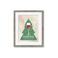 Picture of Holiday Cranberry Champagne _GroupedProduct_Rectangle_Portrait_Framed_Matted_