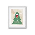 Picture of Holiday Cranberry Champagne _GroupedProduct_Rectangle_Portrait_Framed_Matted_