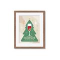 Picture of Holiday Cranberry Champagne _GroupedProduct_Rectangle_Portrait_Framed_Matted_